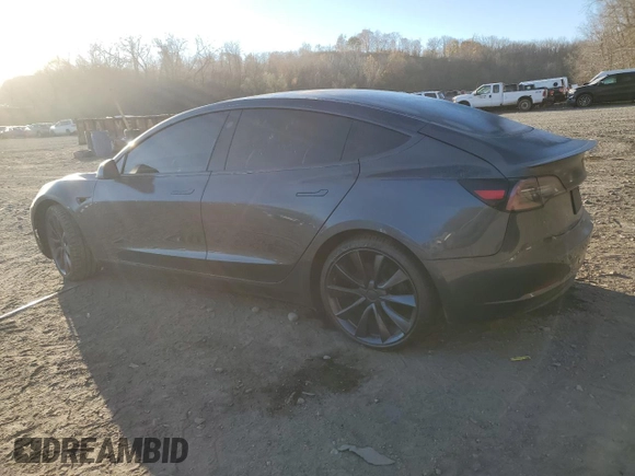 2020 Tesla Model 3 Performance z VIN 5YJ3E1EC9LF742555, wystawiony jako Copart lot #80116864 z przebiegiem 51 544 mil mil oraz Szkoda całkowita • Salvage title. Historia ofert i sprzedaży dostępna na DreamBid. Obrazek 2.