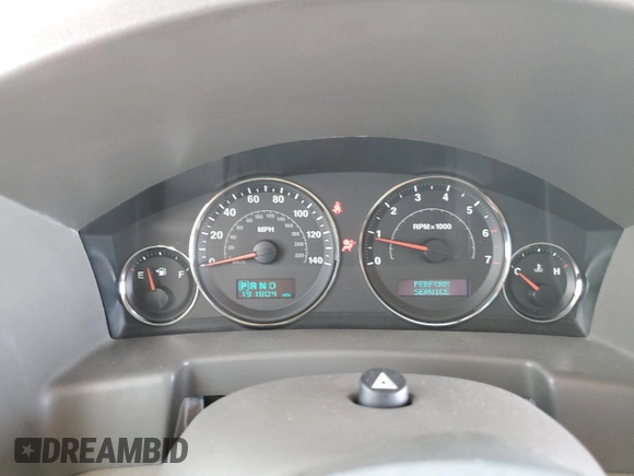 2006 Jeep Commander with VIN 1J8HH48K46C203109, listed as a Copart auction lot 65867435 with 191,804 mi miles and Salvage title. Bid and sale history available at DreamBid. Image 9.