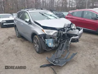 2018 Toyota RAV4 XLE with VIN JTMRFREV7JD250568, listed as a IAAI auction lot 41518215 with 46,661 mi miles. Bid and sale history available at carsss.com. Image 1.