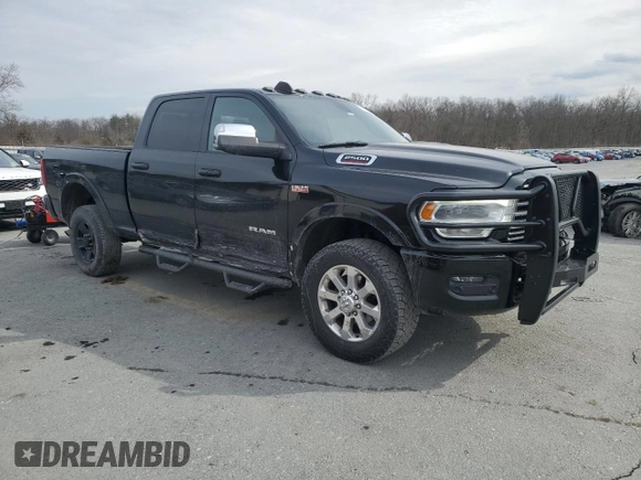 2019 Ram 2500 Laramie with VIN 3C6UR5FJ0KG713491, listed as a Copart auction lot 47077735 with 52,051 mi miles and Salvage Title. Bid and sale history available at carsss.com. Image 4.