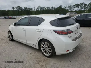 2013 Lexus CT 200h with VIN JTHKD5BH4D2149047, listed as a Copart auction lot 51277205 with 117,507 mi miles and Salvage title. Bid and sale history available at DreamBid. Image 2.