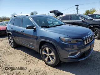 2020 Jeep Cherokee Limited with VIN 1C4PJMDX8LD589144, listed as a Copart auction lot 51905305 with 33,172 mi miles and Salvage Title. Bid and sale history available at carsss.com. Image 4.
