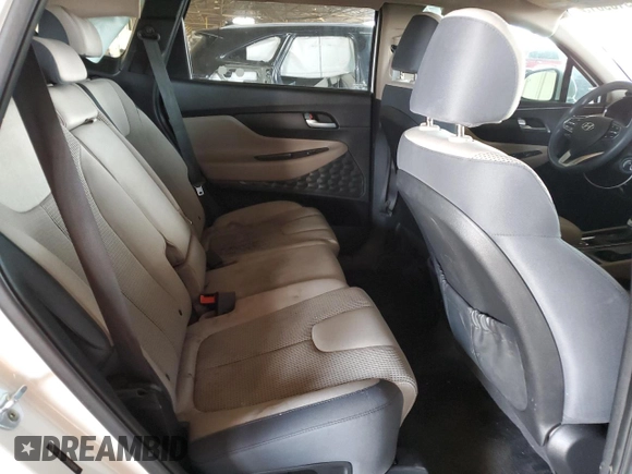 2019 Hyundai Santa Fe SE z VIN 5NMS23AD4KH038484, wystawiony jako Copart lot #59189315 z przebiegiem 69 900 mil mil oraz Szkoda całkowita • Salvage title. Historia ofert i sprzedaży dostępna na DreamBid. Obrazek 11.