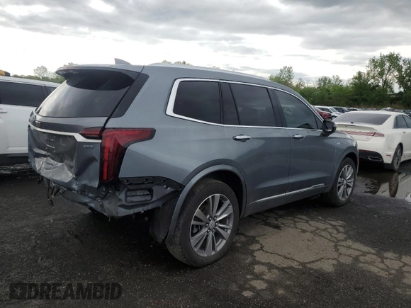 2022 Cadillac XT6 Premium Luxury with VIN 1GYKPDRS3NZ108674, listed as a Copart auction lot 55423695 with 69,215 mi miles and Non repairable. Bid and sale history available at DreamBid. Image 3.