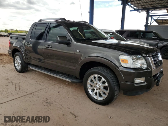 2007 Ford Explorer Sport Trac Limited with VIN 1FMEU33897UA30979, listed as a Copart auction lot 55126065 with 102,175 mi miles and Salvage title. Bid and sale history available at DreamBid. Image 4.