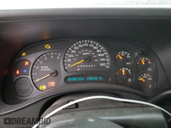 2006 Chevrolet Silverado 1500 LT1 with VIN 2GCEC13Z861261192, listed as a Copart auction lot 51108145 with 150,890 mi miles and Salvage Title. Bid and sale history available at DreamBid. Image 9.
