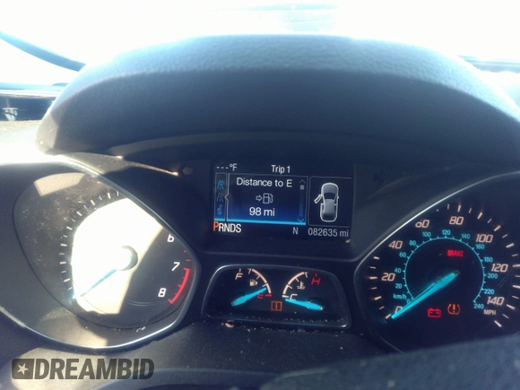 2016 Ford Escape SE with VIN 1FMCU0GX4GUA90479, listed as a IAAI auction lot 38187435 with 82,635 mi miles. Bid and sale history available at carsss.com. Image 7.
