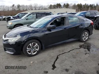 2016 Honda Civic Sedan LX with VIN 19XFC2F5XGE205147, listed as a Copart auction lot 48162005 with 117,859 mi miles and Salvage Title. Bid and sale history available at carsss.com. Image 1.