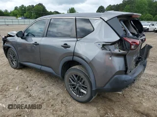 2021 Nissan Rogue S with VIN 5N1AT3AA2MC847641, listed as a Copart auction lot 54755195 with 62,121 mi miles and Salvage title. Bid and sale history available at DreamBid. Image 2.