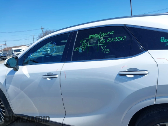 2023 Lexus RX with VIN 2T2BAMCA5PC011069, listed as a IAAI auction lot 42065653 with 24,148 mi miles. Bid and sale history available at carsss.com. Image 14.
