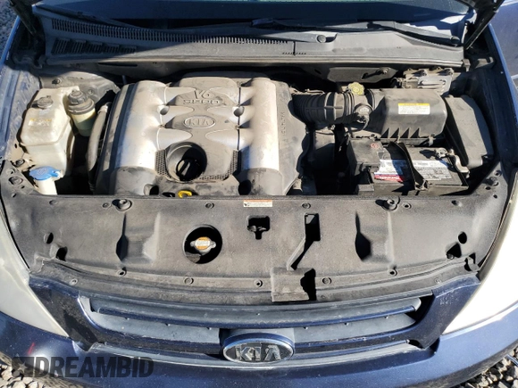 2007 Kia Sedona EX with VIN KNDMB233376109248, listed as a Copart auction lot 79914284 with 178,245 mi miles and Salvage Title. Bid and sale history available at carsss.com. Image 12.
