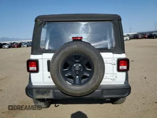 2018 Jeep Wrangler Unlimited Sport z VIN 1C4HJXDG0JW151905, wystawiony jako Copart lot #61935995 z przebiegiem 43 750 mil mil oraz Szkoda całkowita • Salvage title. Historia ofert i sprzedaży dostępna na DreamBid. Obrazek 6.