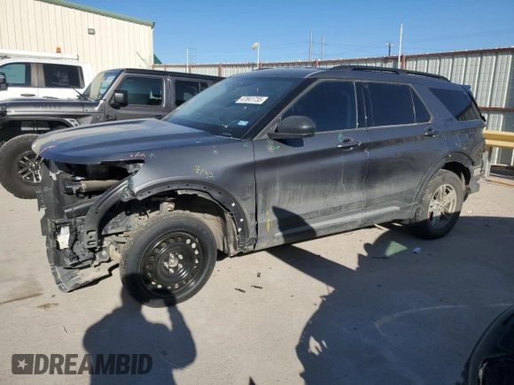 2024 Ford Explorer XLT with VIN 1FMSK8DHXRGA84507, listed as a Copart auction lot 47841735 with 28,391 mi miles and Salvage Title. Bid and sale history available at carsss.com. Image 1.