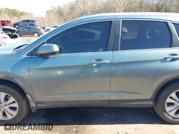 2012 Honda CR-V EX-L with VIN 5J6RM3H71CL025890, listed as a IAAI auction lot 41153369 with 214,439 mi miles. Bid and sale history available at carsss.com. Image 14.