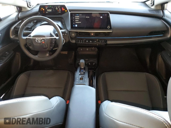 2024 Toyota Prius LE with VIN JTDACAAU4R3044307, listed as a Copart auction lot 50027535 with 2,215 mi miles and Salvage Title. Bid and sale history available at carsss.com. Image 8.