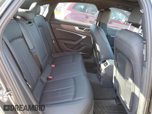 2021 Audi A6 Premium Plus with VIN WAUL2AF27MN072664, listed as a Copart auction lot 88597315 with 59,087 mi miles and Salvage Title. Bid and sale history available at carsss.com. Image 10.