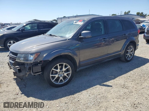 2016 Dodge Journey R/T with VIN 3C4PDCEG2GT218609, listed as a Copart auction lot 64318115 with Not provided miles and Salvage title. Bid and sale history available at DreamBid. Image 1.