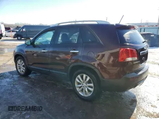 2011 Kia Sorento EX with VIN 5XYKU4A2XBG047828, listed as a Copart auction lot 46066405 with 187,962 mi miles and Salvage Title. Bid and sale history available at carsss.com. Image 2.