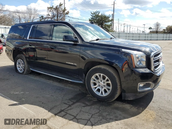 2017 GMC Yukon XL SLT with VIN 1GKS2GKC0HR402261, listed as a Copart auction lot 53301325 with 120,354 mi miles and Salvage Title. Bid and sale history available at carsss.com. Image 4.