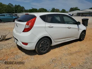 2017 Hyundai Accent SE with VIN KMHCT5AE8HU334420, listed as a Copart auction lot 52504065 with 116,906 mi miles and Non Repairable. Bid and sale history available at DreamBid. Image 3.
