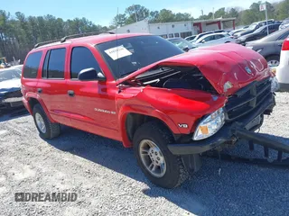 2000 Dodge Durango with VIN 1B4HS28N9YF104873, listed as a IAAI auction lot 41829239 with 186,126 mi miles and . Bid and sale history available at DreamBid. Image 1.