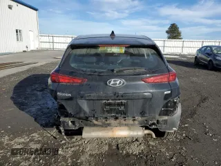 2022 Hyundai Kona SE with VIN KM8K2CAB9NU923478, listed as a Copart auction lot 46945545 with 59,533 mi miles and Salvage Title. Bid and sale history available at carsss.com. Image 6.