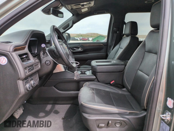 2023 Chevrolet Suburban Premier with VIN 1GNSKFKD3PR338270, listed as a Copart auction lot 54224795 with 44,769 mi miles and Non Repairable. Bid and sale history available at DreamBid. Image 7.
