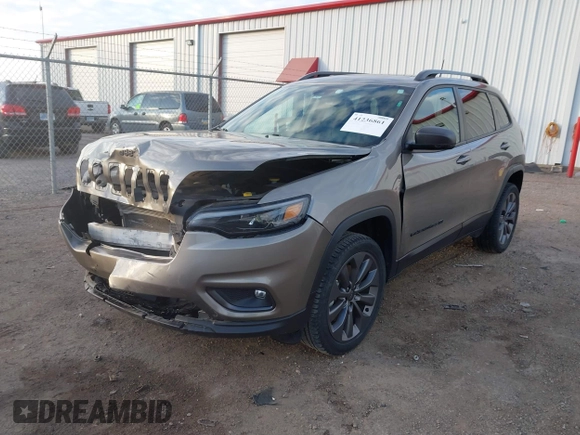 2021 Jeep Cherokee Latitude Lux with VIN 1C4PJMMX6MD182960, listed as a IAAI auction lot 41236861 with 49,679 mi miles and . Bid and sale history available at carsss.com. Image 18.
