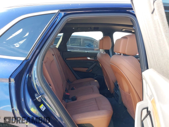2023 Audi Q5 Premium Plus with VIN WA1BBAFYXP2195975, listed as a IAAI auction lot 41309879 with 11,124 mi miles and . Bid and sale history available at DreamBid. Image 8.
