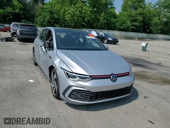2022 Volkswagen Golf GTI SE with VIN WVWN87CD3NW125990, listed as a Copart auction lot 59822194 with 37,573 mi miles and Salvage Title. Bid and sale history available at carsss.com. Image 11.
