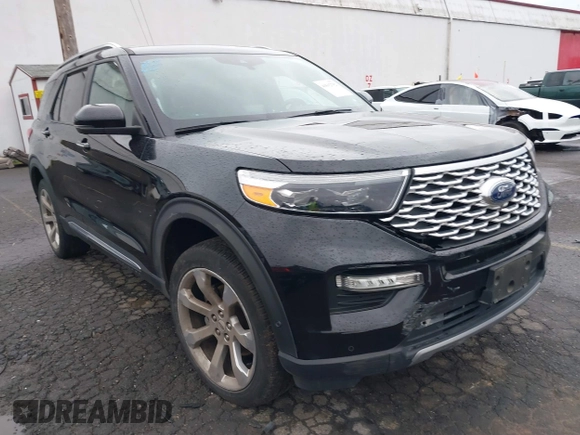 2020 Ford Explorer Platinum with VIN 1FM5K8HCXLGB75036, listed as a IAAI auction lot 41592792 with 40,507 mi miles. Bid and sale history available at carsss.com. Image 1.