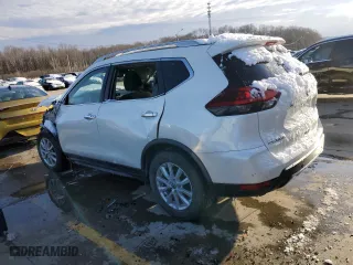 2019 Nissan Rogue SV with VIN JN8AT2MT7KW501922, listed as a Copart auction lot 45529055 with 123,481 mi miles and Salvage Title. Bid and sale history available at carsss.com. Image 2.