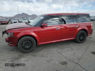 2014 Ford Flex Limited with VIN 2FMGK5D85EBD16324, listed as a Copart auction lot 42413625 with 123,538 mi miles and Salvage Title. Bid and sale history available at carsss.com. Image 1.