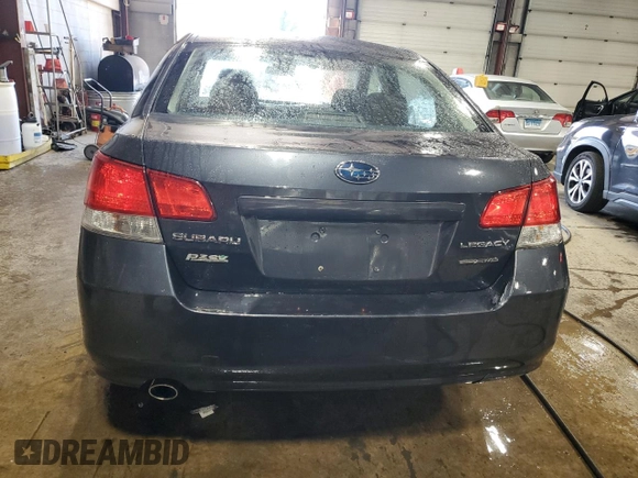 2012 Subaru Legacy Premium with VIN 4S3BMBC61C3026635, listed as a Copart auction lot 61978205 with 138,506 mi miles and Salvage title. Bid and sale history available at DreamBid. Image 6.