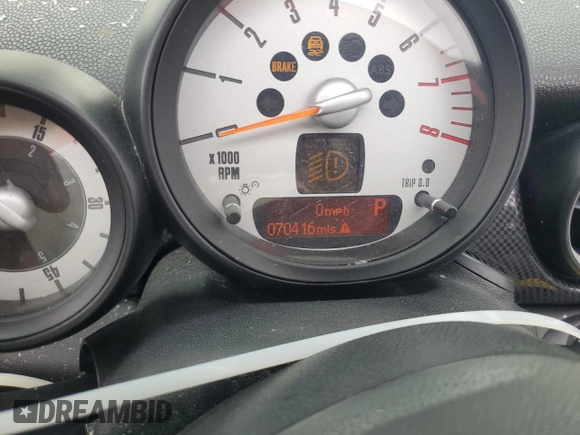 2014 MINI Convertible S с VIN WMWZP3C5XET706231, выставлен на аукционе Copart как лот 55610615 с пробегом 70 416 миль миль и Списание • Salvage title. История ставок и продаж доступна на DreamBid. Изображение 9.
