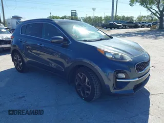 2020 Kia Sportage EX z VIN KNDPN3AC7L7781783, wystawiony jako IAAI lot #41739626 z przebiegiem 103 413 mil mil oraz . Historia ofert i sprzedaży dostępna na DreamBid. Obrazek 1.