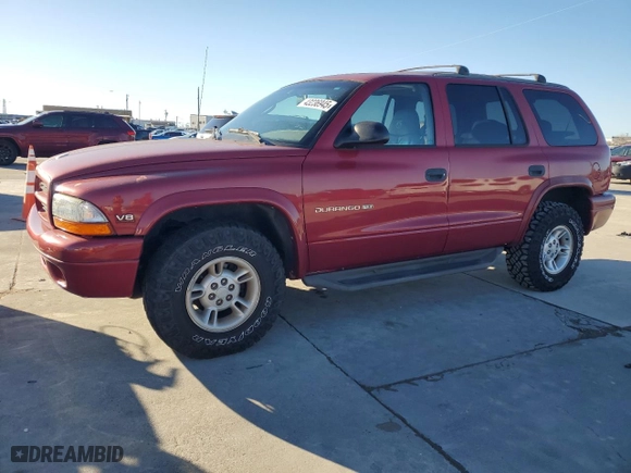 1998 Dodge Durango with VIN 1B4HS28Y4WF109910, listed as a Copart auction lot 43236945 with 134,376 mi miles and Clean Title. Bid and sale history available at carsss.com. Image 1.