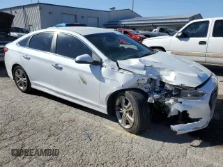 2018 Hyundai Sonata SEL with VIN 5NPE34AF2JH623342, listed as a Copart auction lot 43954545 with 69,973 mi miles and Salvage Title. Bid and sale history available at DreamBid. Image 4.