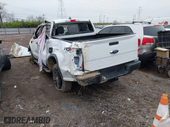 2023 Ford Ranger XL with VIN 1FTER4FH5PLE35606, listed as a IAAI auction lot 41998155 with 19,264 mi miles and . Bid and sale history available at DreamBid. Image 3.
