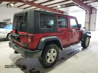 2008 Jeep Wrangler Unlimited X with VIN 1J8GA39128L645762, listed as a Copart auction lot 57888345 with 205,178 mi miles and Salvage title. Bid and sale history available at DreamBid. Image 3.
