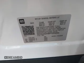 2023 Cadillac XT4 FWD Luxury with VIN 1GYAZAR48PF205055, listed as a IAAI auction lot 41915442 with 42,652 mi miles. Bid and sale history available at carsss.com. Image 9.