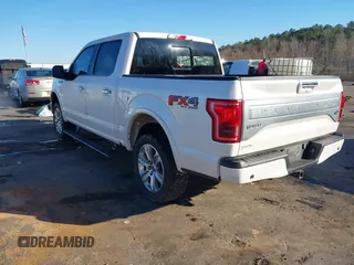 2017 Ford F-150 XL with VIN 1FTEW1EF5HFA07428, listed as a IAAI auction lot 41334443 with 178,545 mi miles. Bid and sale history available at carsss.com. Image 3.