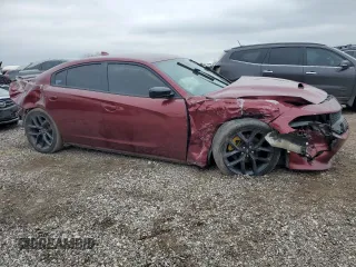 2020 Dodge Charger GT with VIN 2C3CDXHG6LH136505, listed as a Copart auction lot 45541895 with 117,319 mi miles and Salvage Title. Bid and sale history available at carsss.com. Image 4.