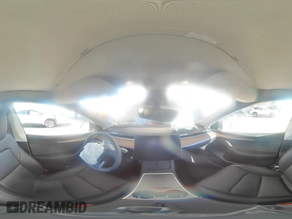 2024 Tesla Model Y Long Range with VIN 7SAYGDEE4RF127409, listed as a Copart auction lot 84274794 with 14,246 mi miles and Salvage title. Bid and sale history available at DreamBid. Image 12.