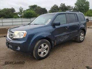 2011 Honda Pilot EX-L z VIN 5FNYF4H75BB060368, wystawiony jako Copart lot #56859025 z przebiegiem 159 710 mil mil oraz Szkoda całkowita • Salvage title. Historia ofert i sprzedaży dostępna na DreamBid. Obrazek 1.