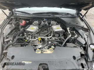 2018 Infiniti Q50 Luxe with VIN JN1EV7AR6JM441982, listed as a Copart auction lot 59939945 with 97,702 mi miles and Salvage title. Bid and sale history available at DreamBid. Image 11.