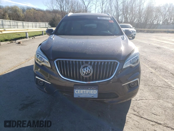 2016 Buick Envision Premium I with VIN LRBFXESX8GD235356, listed as a Copart auction lot 50311315 with 58,805 mi miles and Salvage Title. Bid and sale history available at DreamBid. Image 5.