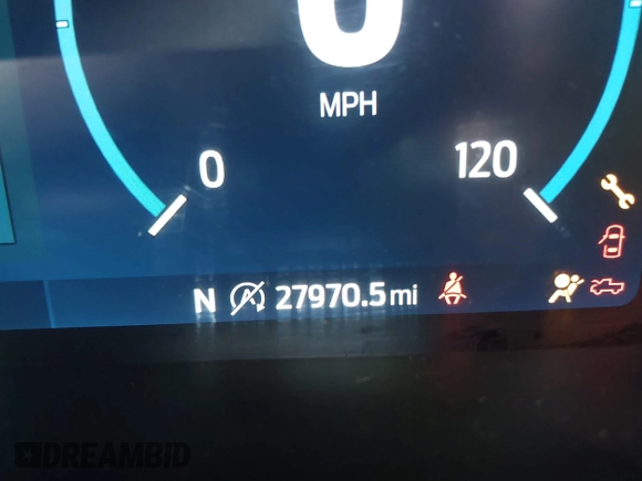 2023 Ford F-150 XL with VIN 1FTFW1E80PKF94617, listed as a IAAI auction lot 42492881 with 27,970 mi miles and . Bid and sale history available at DreamBid. Image 15.