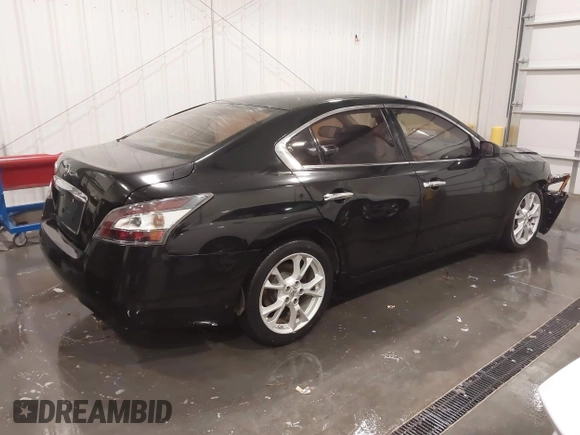 2014 Nissan Maxima S with VIN 1N4AA5AP7EC442232, listed as a IAAI auction lot 41712867 with 120,605 mi miles and . Bid and sale history available at DreamBid. Image 4.