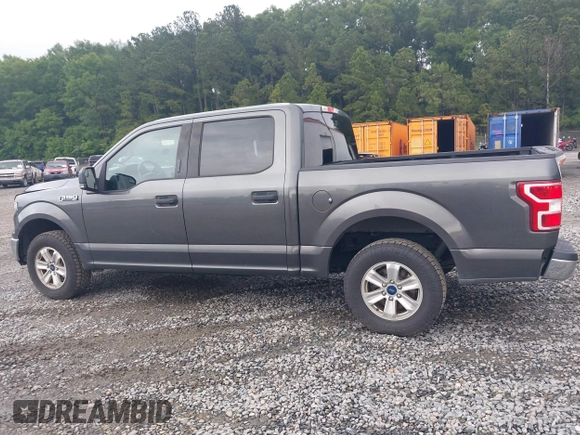 2019 Ford F-150 XL with VIN 1FTEW1C59KFD35078, listed as a IAAI auction lot 42340027 with 112,391 mi miles and . Bid and sale history available at DreamBid. Image 14.